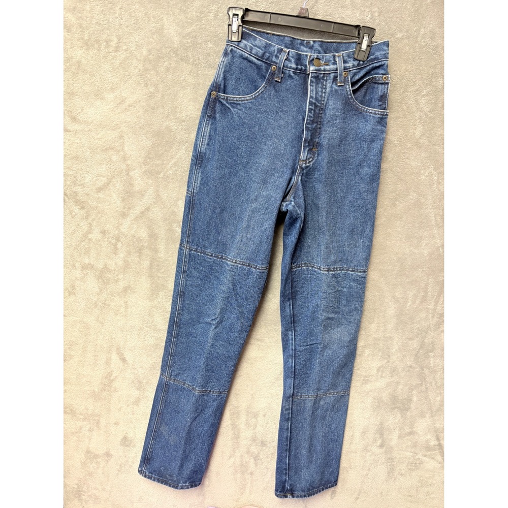 DRAGGIN JEANS Vtg Blue Denim Carpenter Style Pants Mens 26 x 33